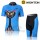 2011 MONTON Blue Cat Damen Radbekleidung Radtrikot Kurzarm und Fahrradhosen Kurz VFDW740