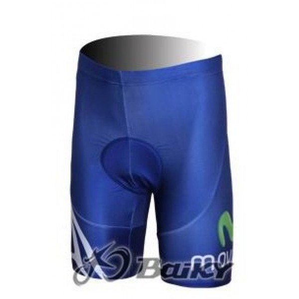 Movistar Team Kurz Radhose Blau HFFH589