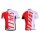 2012 Specialized Radbekleidung Radtrikot Kurzarm und Fahrradhosen Kurz Rot Weiß ICZB576