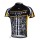 2012 LiveStrong Challenge Radtrikot Kurzarm Schwarz Gelb NOUJ725