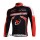 Subaru Peak Bar Team Fahrradtrikot Langarm Schwarz Rot TENX377