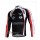 Shimano Pro Team Fahrradtrikot Langarm Schwarz Weiß Rot WSYE210