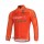 Euskaltel-Euskadi Pro Team Fahrradtrikot Langarm Orange XEIR691