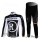 RadioShack Trek Nissan Radbekleidung Satz Fahrradtrikot Langarm und Lang Radhose Schwarz BBBU319