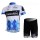 Garmin Barracuda Pro Team Radtrikot Kurzarm Kurz Radhose Kits Weiß AWVR427