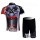 Pearl Izumi Pro Team Radbekleidung Radtrikot Kurzarm und Fahrradhosen Kurz Schwarz Rot IFHN295