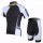 2013 Northwave Radtrikot Kurzarm und Kurz Radhose Kits Schwarz Weiß MGMX772