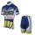 2013 Vacansoleil-DCM Pro Team Radtrikot Kurzarm und Kurz Radhose Kits Blau OHWI844