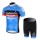 2013 Garmin Sharp Barracuda Cervelo Radtrikot Kurzarm und Kurz Radhose Kits Blau WWYI174