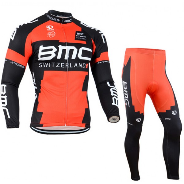 2013 BMC Fahrradbekleidung Radtrikot Satz Langarm und Lange Fahrradhose LFWX272