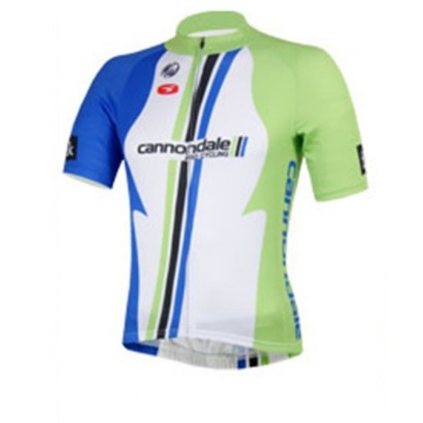 Cannondale Radtrikot Kurzarm Weiß Grün Blau ZGCL117