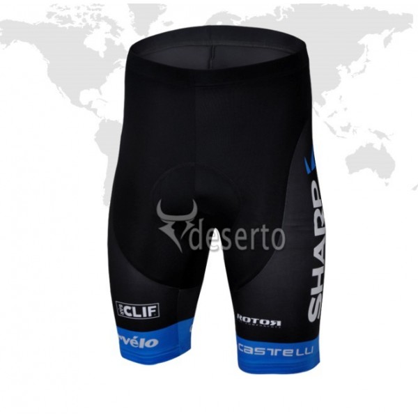 Garmin Sharp Barracuda Deutsche Champion Kurz Radhose Schwarz 2013 GAJJ220