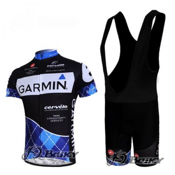 2013 Garmin Sharp Barracuda Deutsche Champion Fahrradbekleidung Satz Fahrradtrikot Kurzarm Trikot und Kurz Trägerhose Weiß Sc