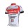 Giant Sram Pro Team Radtrikot Kurzarm Rot Weiß OLVW134