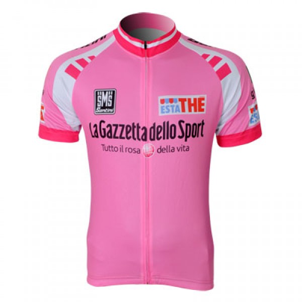 2013 Giro d'Italia Radtrikot Kurzarm Rosa RXPY710