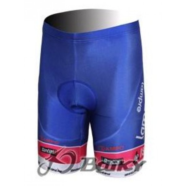 Lampre ISD Pro Team Kurz Radhose Blau Rosa OVBD749