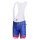 Lampre ISD Pro Team Kurz Trägerhose Blau Rosa XIFB813