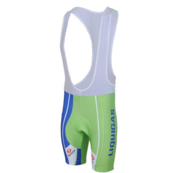 Liquigas Cannondale Pro Team Kurz Trägerhose Grün 2013 IBNH489