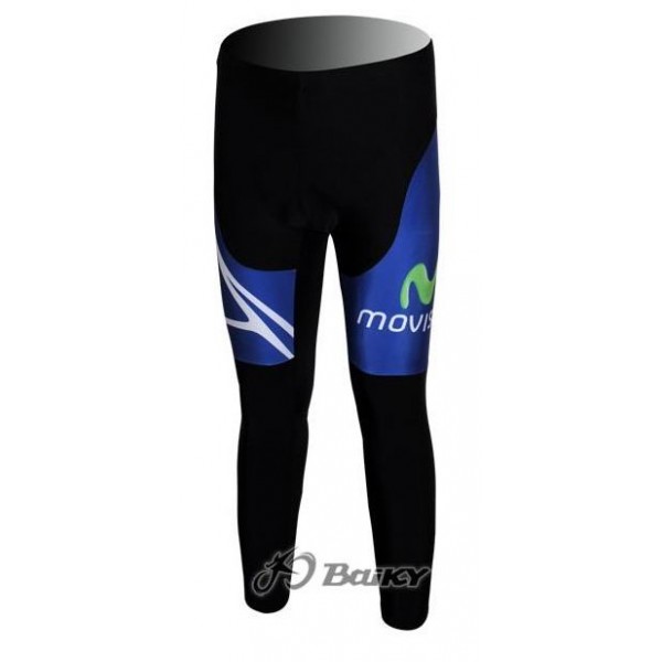 Movistar Team Lang Radhose Blau UXDB376