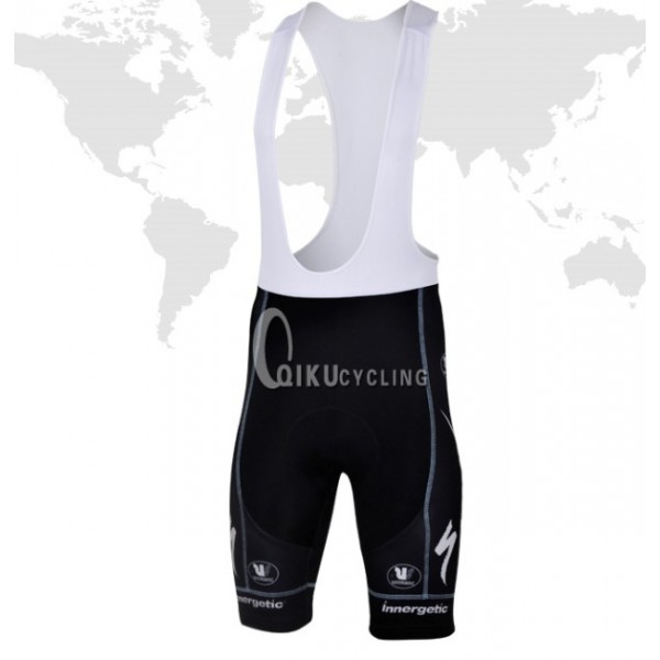 Omega Pharma Quick Step Kurz Trägerhose Schwarz Weiß 2013 CPCT128