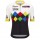 Bekleidung Herren Santini UCI Gravel Weltmeisterschaft trikot Flandern 2024-Schwarz