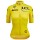 Bekleidung Damen Gelbes Trikot frau Tour de France 2025 Fan Line