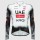 Bekleidung Herren UAE Team Emirates 2025 Primapelle Pissei langarmtrikot