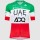 Bekleidung Damen Pissei UAE Team ADQ 2025 frau trikot-Italienischer meister
