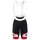 2016 ALE FORMULA 1.0 LOGO Kurz Trägerhose-Schwarz ROT JMCY698