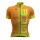 2016 ALE Graphics PRR Arcobaleno Radtrikot Kurzarm orange PARC529