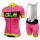 2016 Damen Ale Graphics PRR New Bubbles Pink Fahrradbekleidung Satz Fahrradtrikot Kurzarm Trikot und Kurz Trägerhose XSWF319