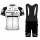 2016 Dimension Data Weiß Fahrradbekleidung Satz Fahrradtrikot Kurzarm Trikot und Kurz Trägerhose OPWL224