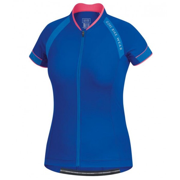 2016 GORE Radtrikot Kurzarm Damen Power 3.0 blau JZSM429