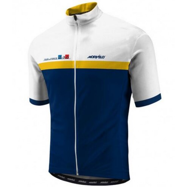 2016 Morvelo Tour de France Fahrradbekleidung Kurzarm Radtrikot ENWF340