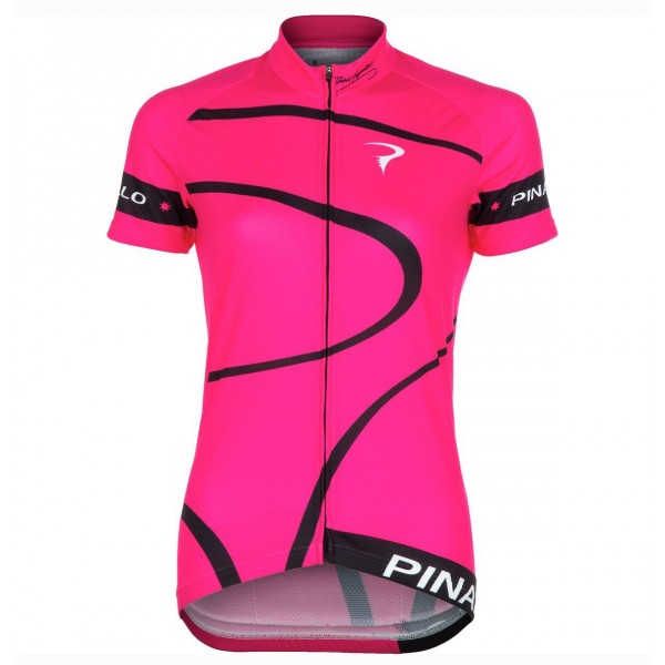 2016 Pinarello MIRA Rose Damen Radtrikot Kurzarm URPW790