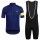 2016 RAPHA blau Fahrradbekleidung Radtrikot und Trägerhosen Set WDXS695