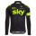 2016 Sky Team Fluo Ausgabe Radtrikot Langarm CMYA456