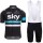 2016 SKY Fahrradbekleidung Satz Fahrradtrikot Kurzarm Trikot und Kurz Trägerhose 02 RMJN828