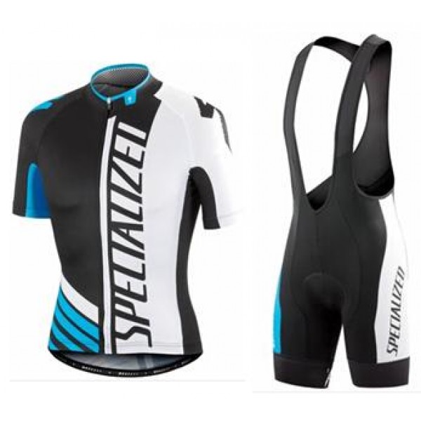 2016 Specialized Fahrradbekleidung Satz Fahrradtrikot Kurzarm Trikot und Kurz Trägerhose UUIC596