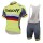 2016 Tinkoff Saxo Bank Russo Fluo Light Fahrradbekleidung Satz Fahrradtrikot Kurzarm Trikot und Kurz Trägerhose 02 DAXT980