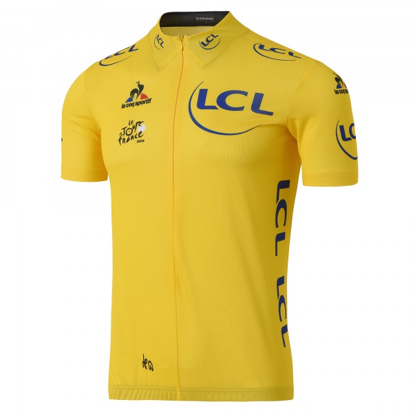 2016 TOUR DE FRANCE Radtrikot Kurzarm gelb NHTA846