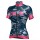 2017 Damen Ale Graphics PRR Camo Blau-Rose Radtrikot Kurzarm 206ALBH