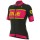 2017 Damen Ale R-EV1 Master Radtrikot Kurzarm Schwarz Pink 418CKGN