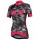 2017 Damen Ale Graphics PRR Camo Schwarz-Rose Radtrikot Kurzarm 626RIEE