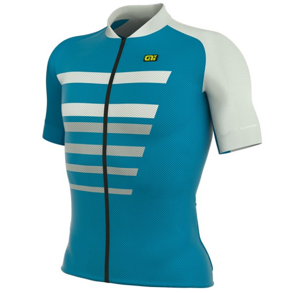 2017 Ale PRR 2.0 Piuma Radtrikot Kurzarm Light Blau 775QYOT