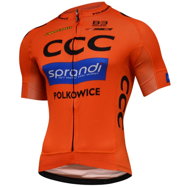 2017 CCC Sprandi Race Radtrikot Kurzarm 996GJNQ