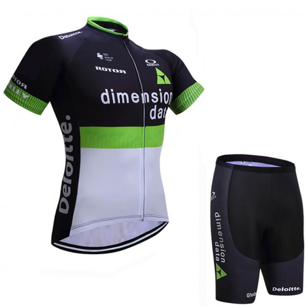 2017 DIMENSION DATA Fahrradbekleidung Satz Radtrikot Kurzarm+Kurz Radhose 712VFZR