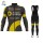 2017 Direct Energie Pro Fahrradbekleidung Satz Radtrikot Langarm+Lang Trägerhose 870BOIE