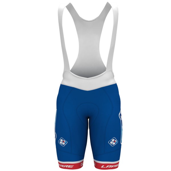 FDJ Pro 2017 Blau Kurz Trägerhose 201GZZA