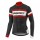 2017 Giant Rot Schwarz Radtrikot Langarm 686IXMT